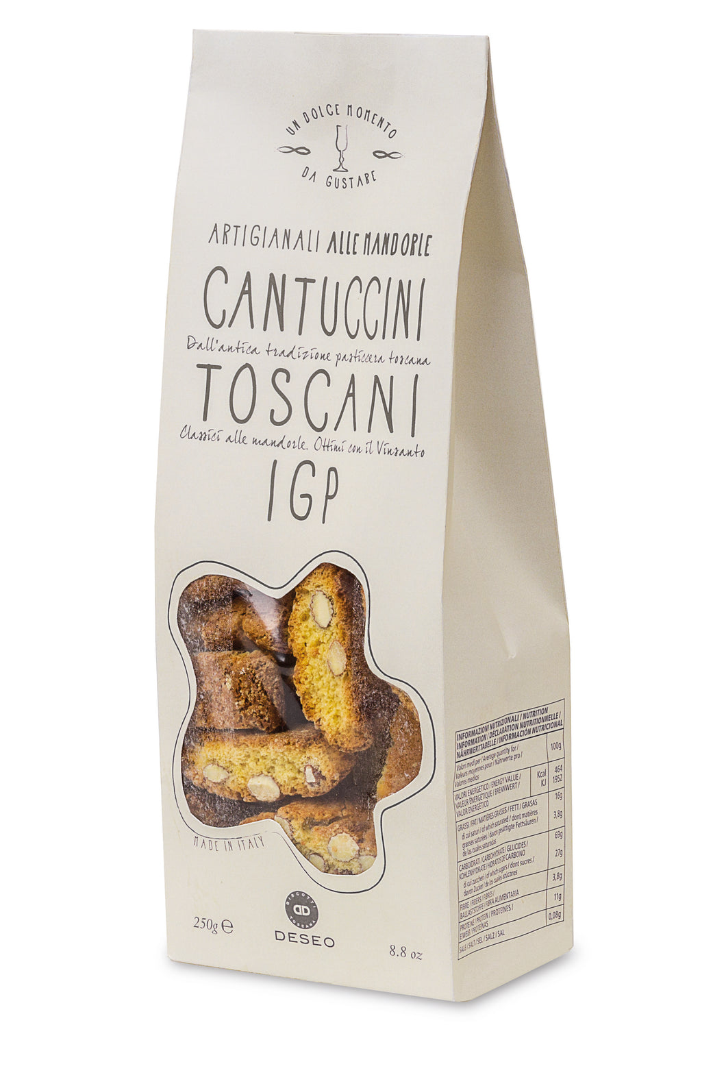Cantuccini Toscani PGI Almonds 250gr