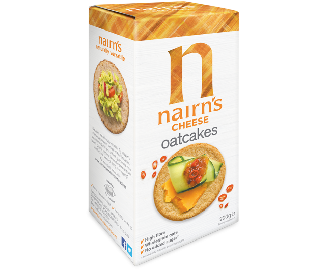 Nairns Gluten Free Cheese Oat Cakes