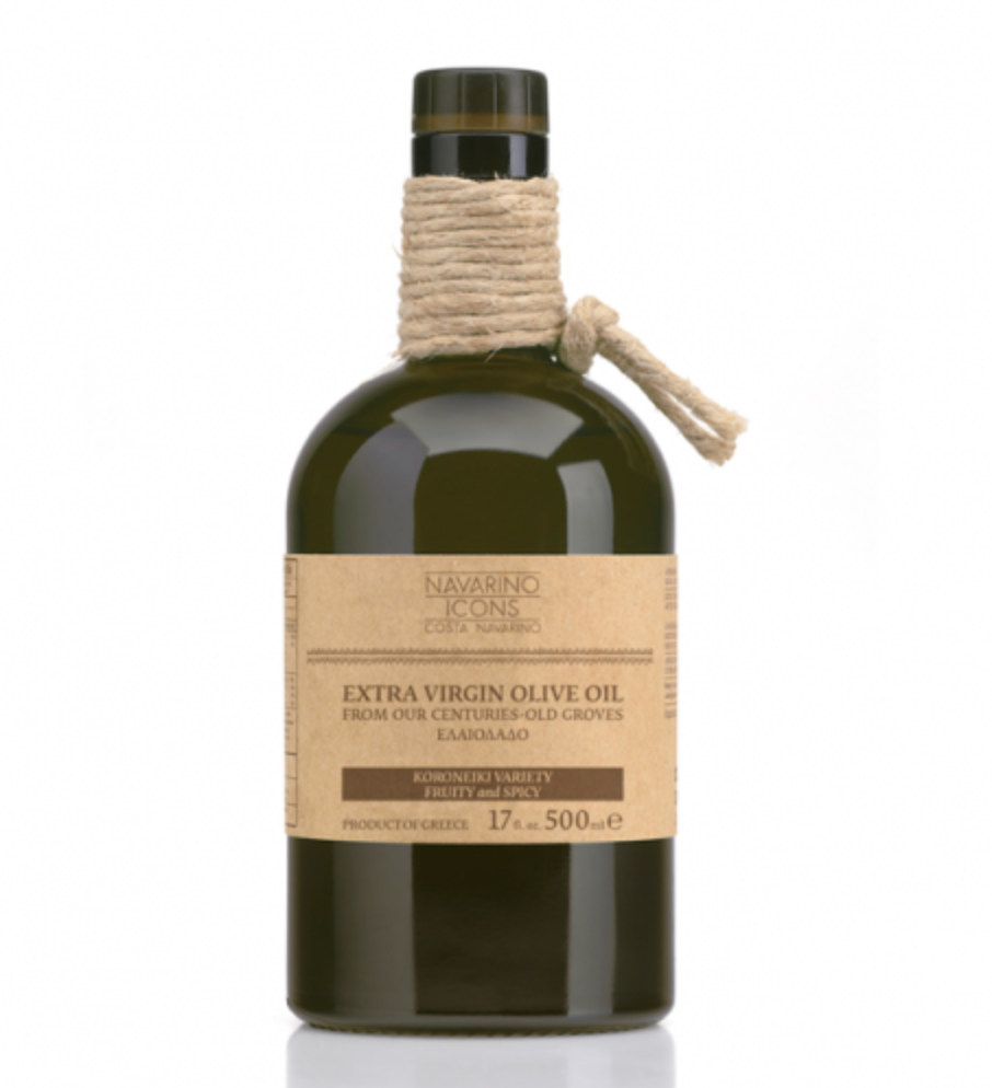 Estate Grown Extra Virgin Olive Oil 500gr Navarino Icons