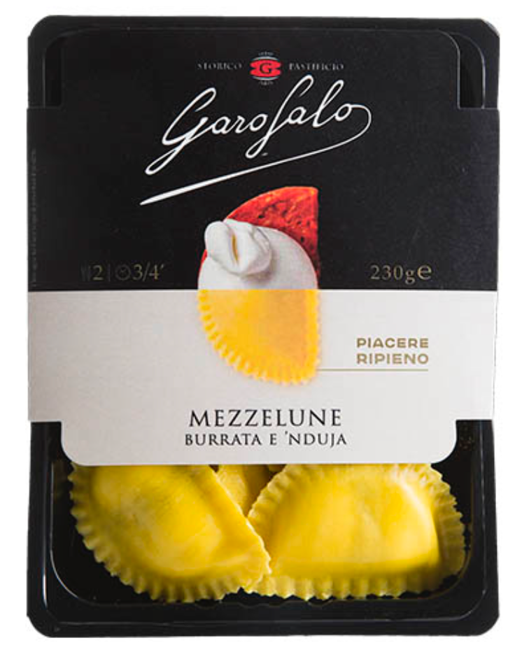Mezzaluna Burrata e Nduja Garofalo